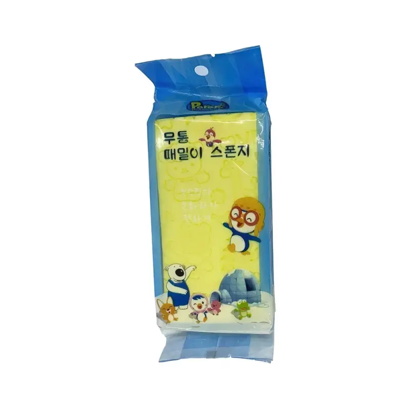 Pororo Пилинг губка для очищения лица Китай