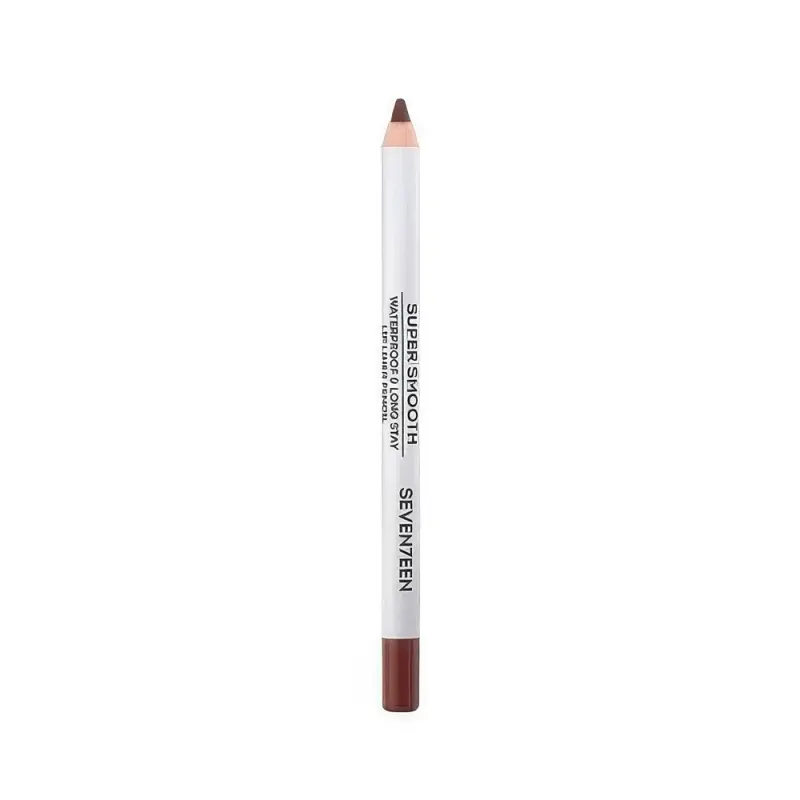 Seventeen Cosmetics Карандаш д/губ т.05 водостойкий с витам. Е Super Smooth W/P Lip Liner Персиковый