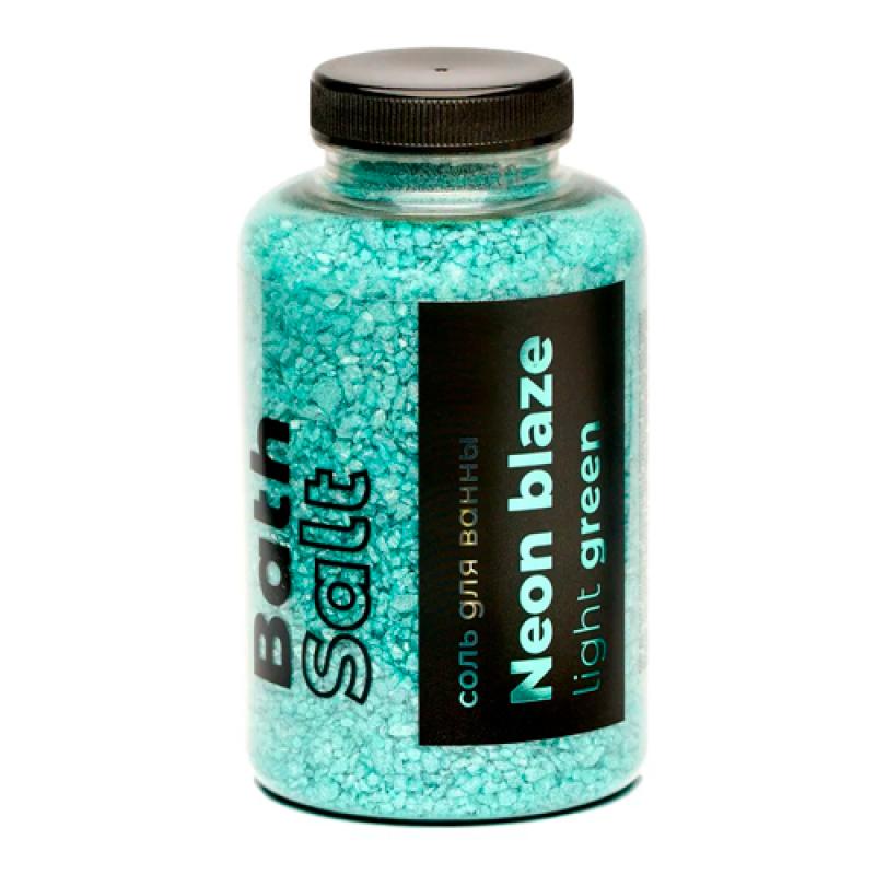 Fabrik Cosmetology Жемчуг д/ванны NEON BLAZE Light green в банке 320 г