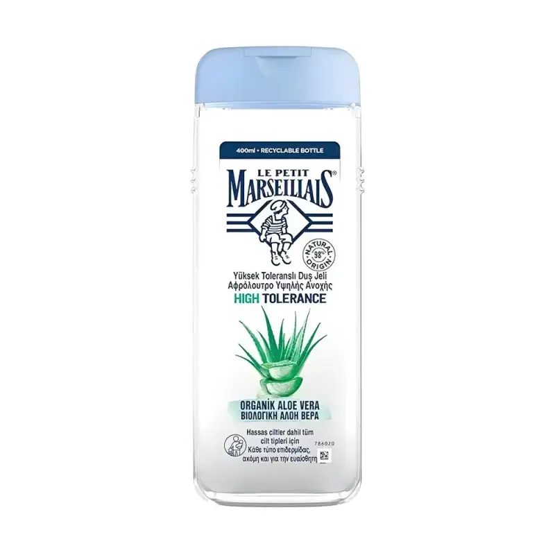 Le Petit Marseillais гель для душа чувств. Алое 400 мл / LPM SENSI ALOE SHGEL 400 GR/TR
