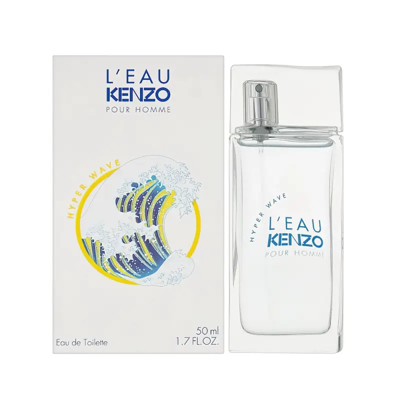 KENZO Туалетная вода L'EAU POUR HOMME HYPER WAVE (M) 50 мл
