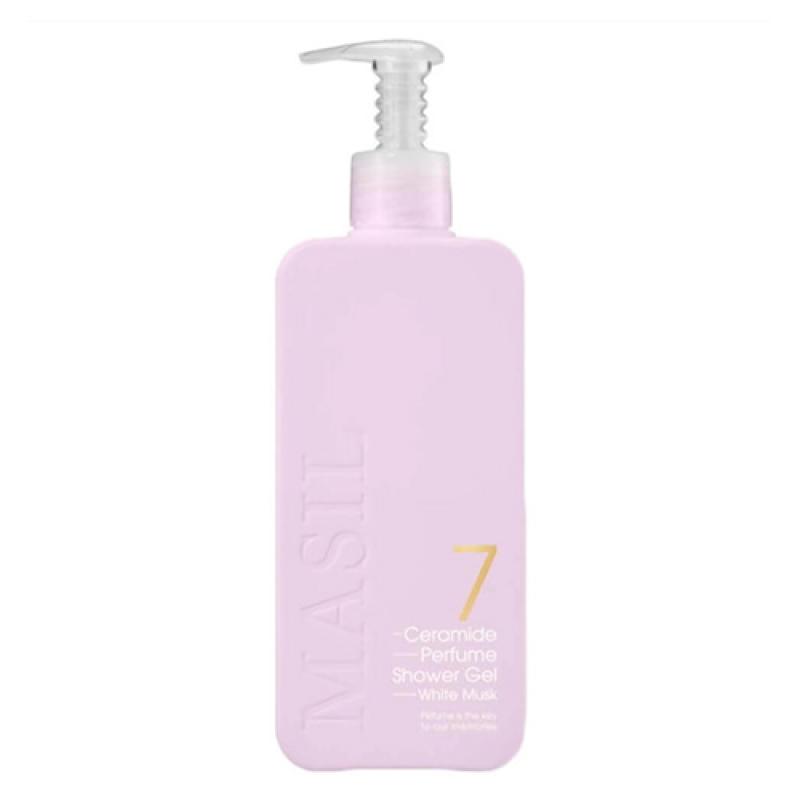 MASIL 7 CERAMIDE PERFUME SHOWER GEL  WHITE MUSK  Парфюмированный гель для душа с церамидами 300 мл
