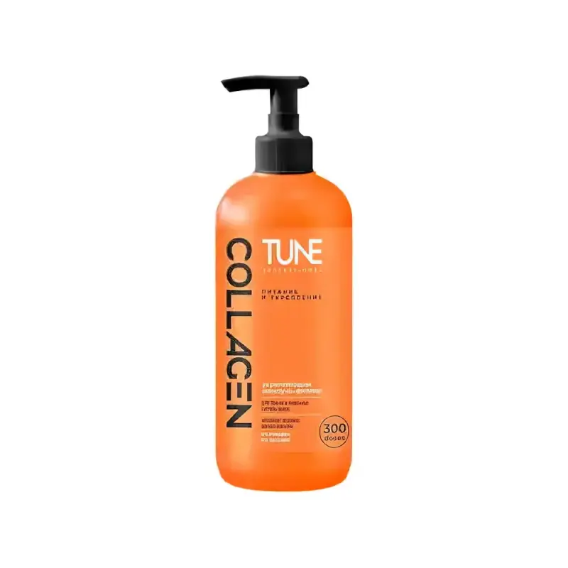 TUNE Шампунь FILLER SHAMPOO для глубокого восстановления волос, 500 мл (с дозатором)