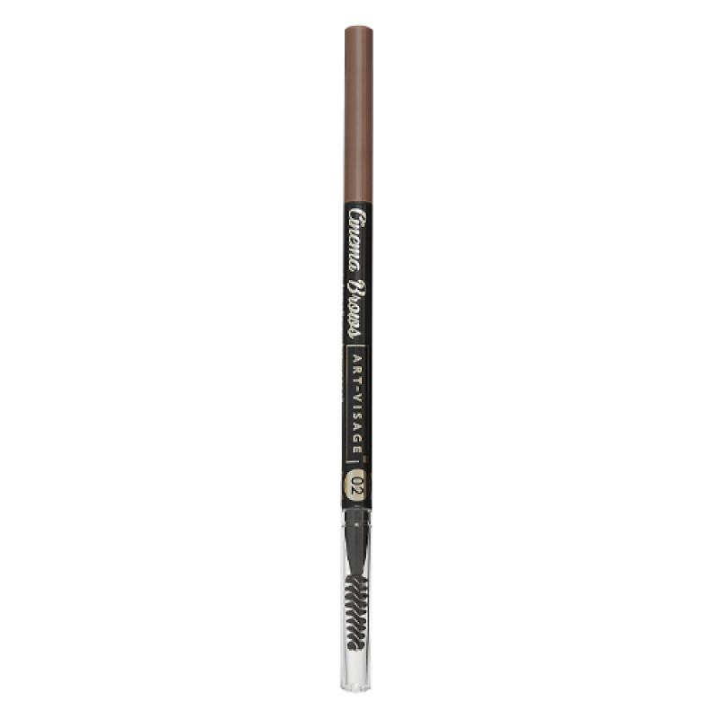 Art Visage Карандаш для бровей автоматический CINEMA BROWS 02 перельно-русый
