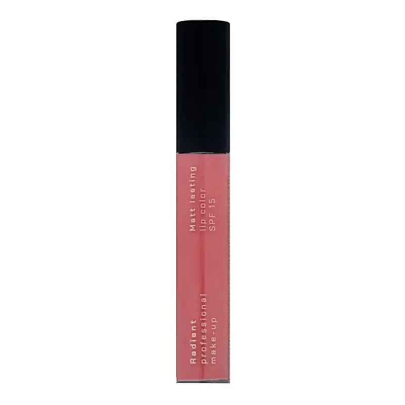 RADIANT MATT LASTING LIP COLOR SPF 15 No 50 Жидкая стойкая матовая помада для губ Matt Lasting Lip Color SPF 15, т. 50 яркий коралл