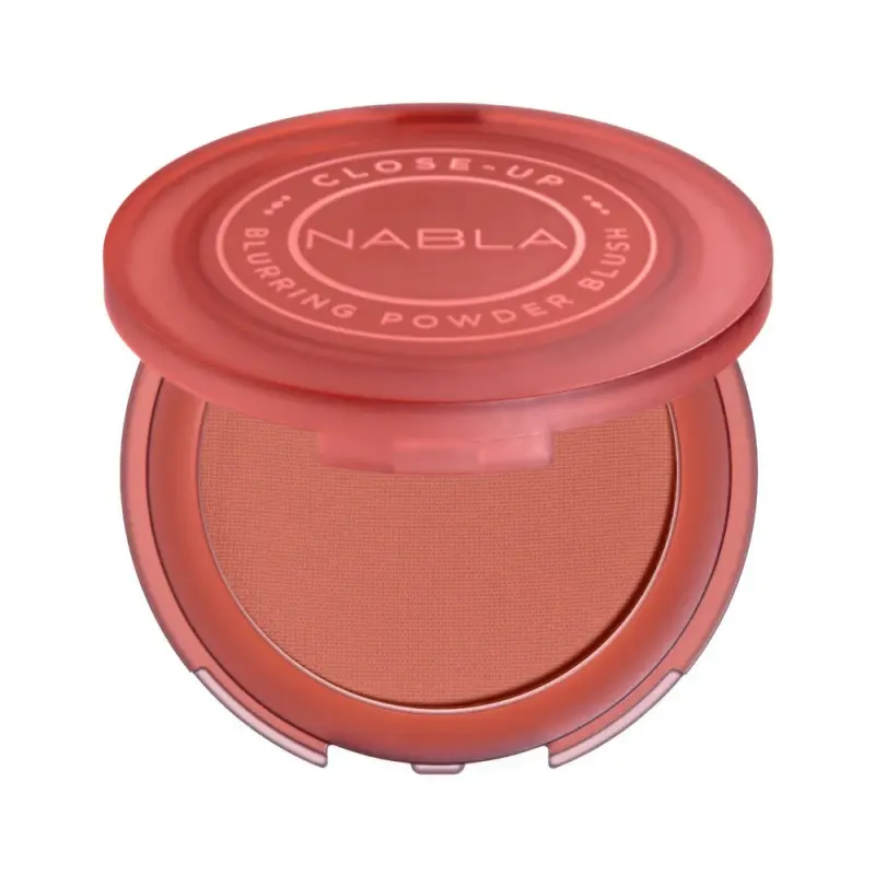 Nabla Close-Up Blurring Powder Blush - SatisfactionМатовые пудровые румяна с разглаживающим эффектом 5г