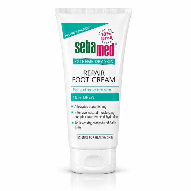 Sebamed EXTREME DRY SKIN repair foot cream 10 % urea , крем для ног 100ml