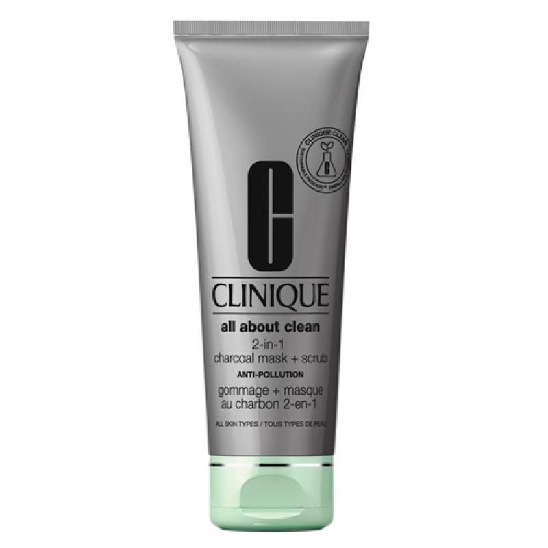 Clinique - All About Clean Charcoal Mask + Scrub Anti-Pollution  100ml