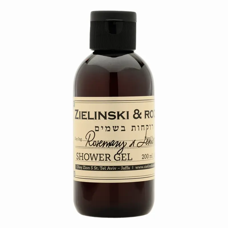 Zielinski & Rozen Shower gel Rosemary & Lemon Гель для душа Розмарин, Лимон (200мл)