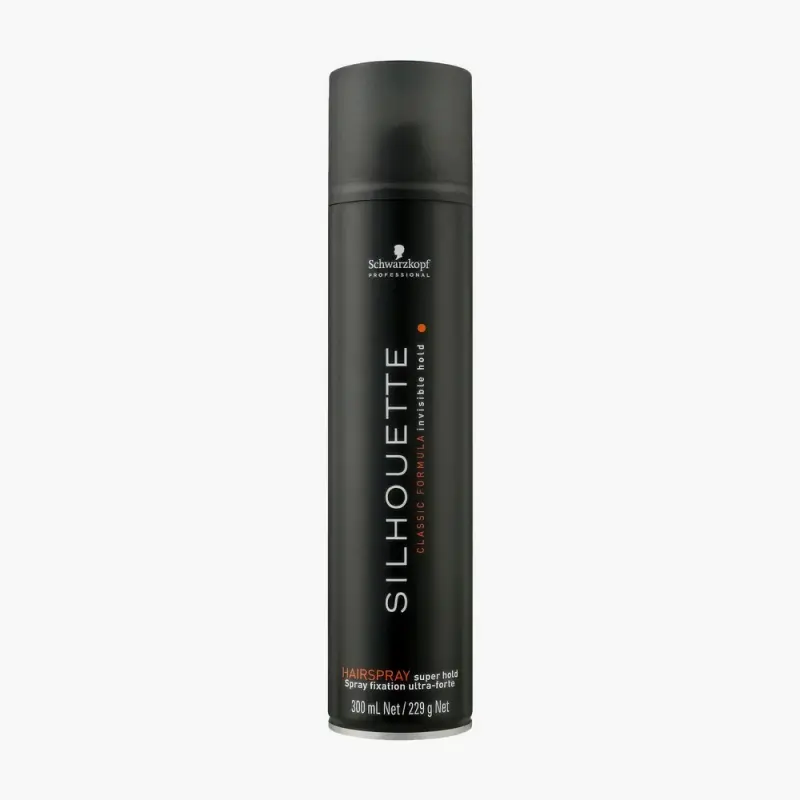 Schwarzkopf SILHOUETTE Hairspray super hold - Классический лак для волос ультрасильной фиксации 300мл