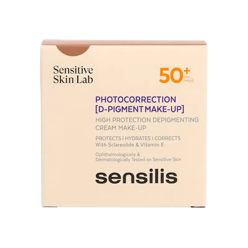 Sensilis  FCORR DPIGMENT MAKEUP SPF50+ 03,10 gr.Фотокоррекция,кремовый компактный макияж 10 шт