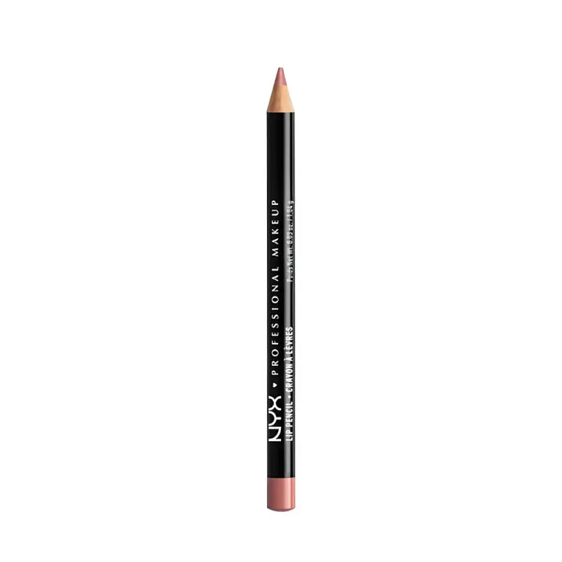 NYX Карандаш для губ Slim Lip Pencil №858 Nude Pink матовый стойкий 1 гр