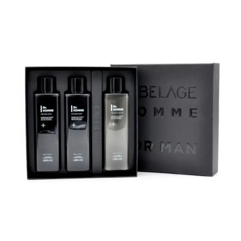 LEBELAGE Тонер для мужчин Dr. HOMME FOR MAN 3 SET (SKIN2 LOTION 1)
