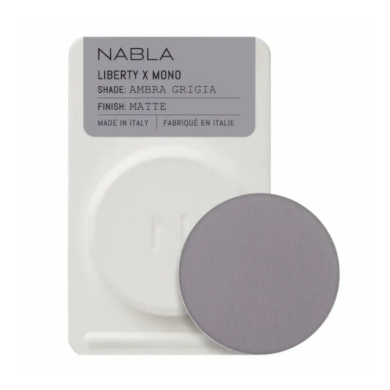 Nabla Liberty X Mono Matte - Ambra Grigia Тени для век Single в нескольких вариантах отделки 1г