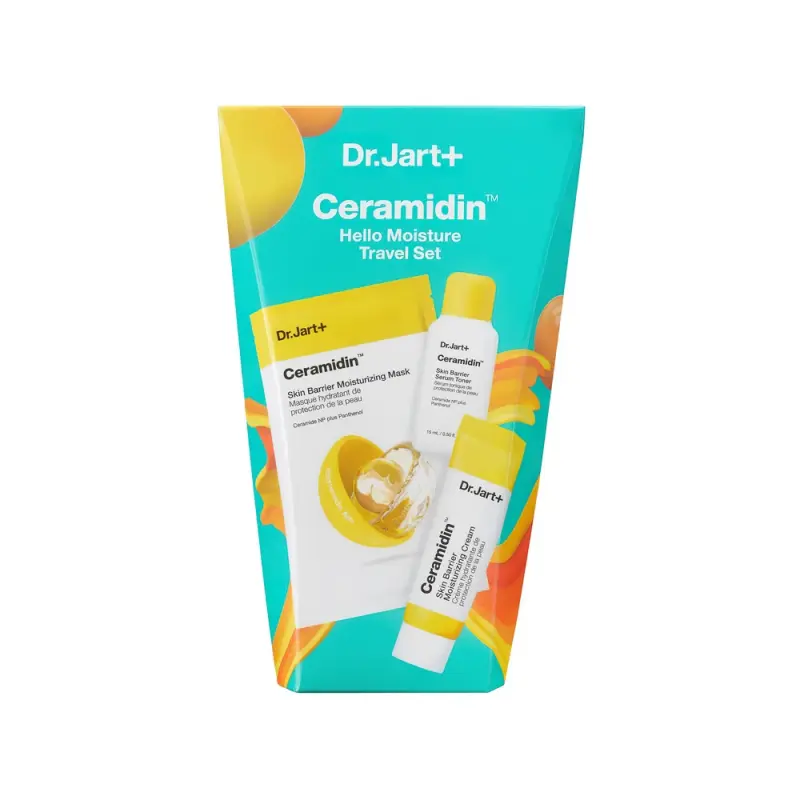 DrJart+ - Ceramidin Hello Moisture Travel Set (GB-BC)  15ml+7ml+22g