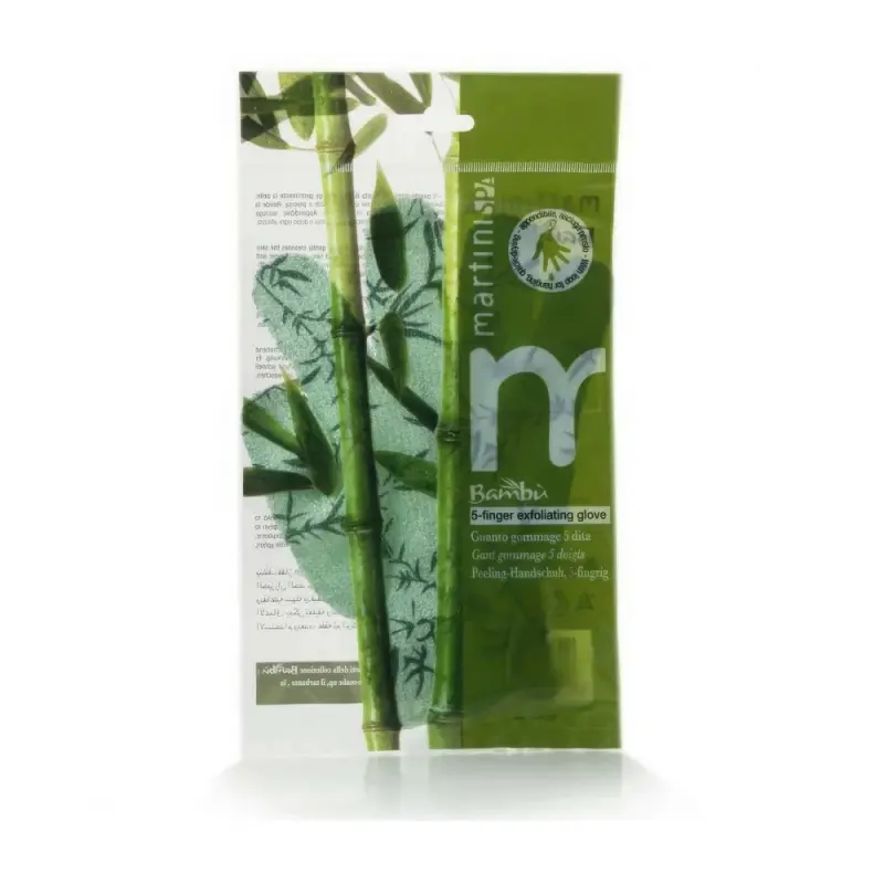 Martini SPA 5-FINGER PEELING GLOVE Бамбуковая перчатка для скраба на 5 пальцев