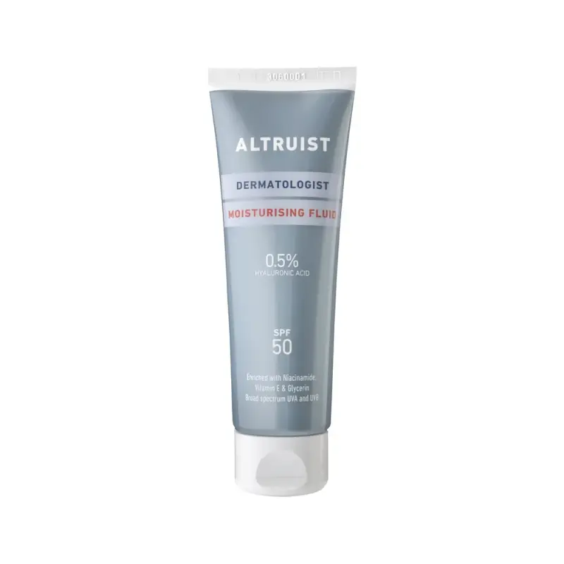 ALTRUIST Moisturising Fluid SPF50 Увлажняющий флюид гиалуроновой кислоты 50ml