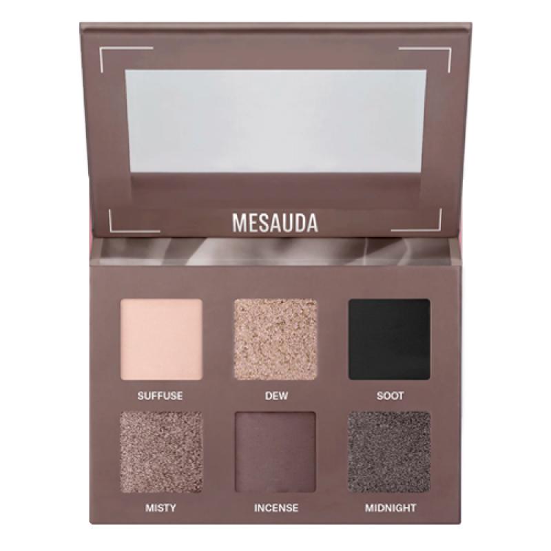 MESAUDA BARE HARMONY PALETTE 202 - DEEP SMOKY Палетка теней для век
