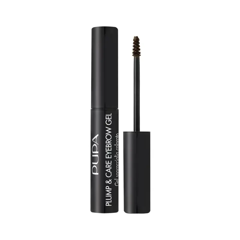 PUPA Гель для бровей PLUMP & CARE EYEBROW GEL тон 002 Коричневый
