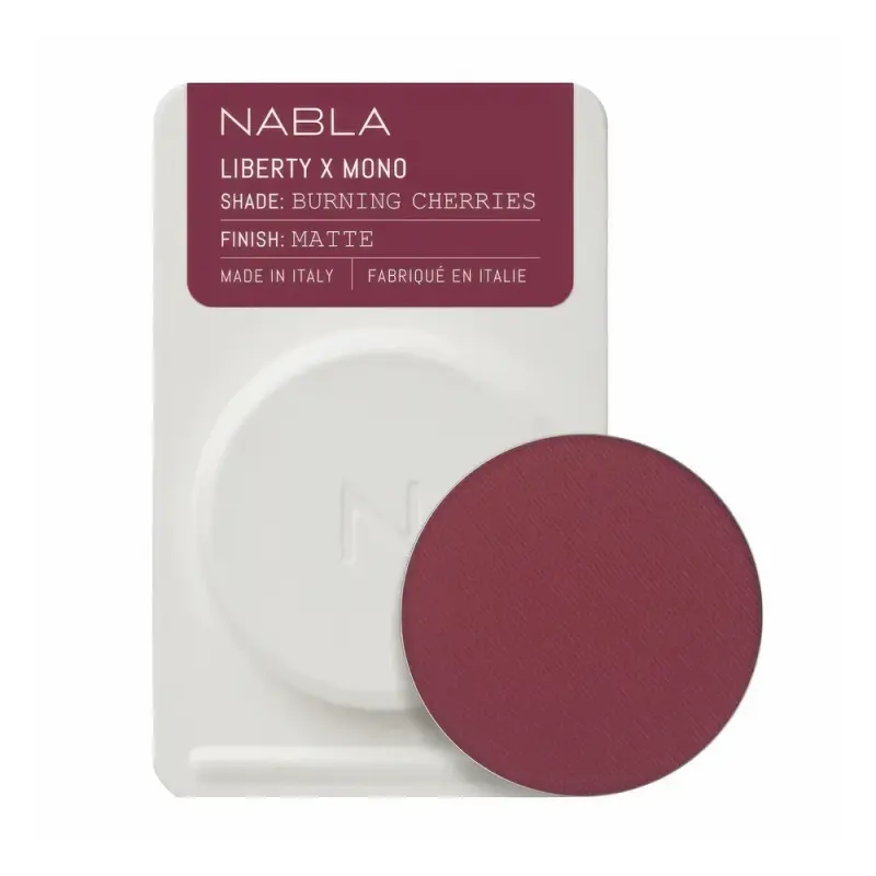 Nabla Liberty X Mono Matte - Burning Cherries Тени для век Single в нескольких вариантах отделки 1г