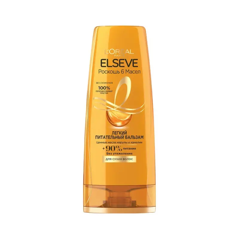 L'oreal ELSEVE Бальзам-ополаскиватель Роскошь 6 масел для сухих волос, 400 мл