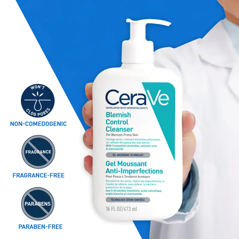 Cerave ОЧИЩАЮЩИЙ ГЕЛЬ ПРОТИВ НЕСОВЕРШЕНСТВ 236МЛ