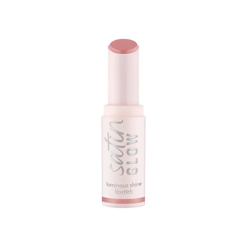 Essence Помада для губ satin GLOW luminous shine lipstick 02 1уп