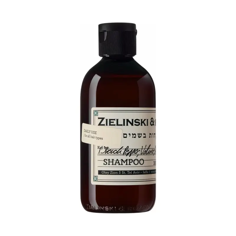 Zielinski & Rozen Шампунь для ежедневного использования Черный перец, Ветивер, Нероли, Амбра 300 ml