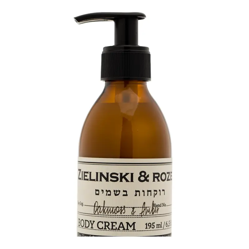 Zielinski & Rozen Body cream 111 Oak moss, Amber Крем для тела 111 Дубовый мох, Амбра 195мл