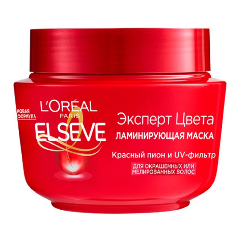 L'oreal ELSEVE Маска д окр-ых мел-ых волос, 300 мл