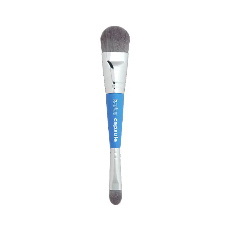 7DAYS B.COLOUR PRO CAPSULE  Кисть для макияжа лица  04 Blue, 1 шт