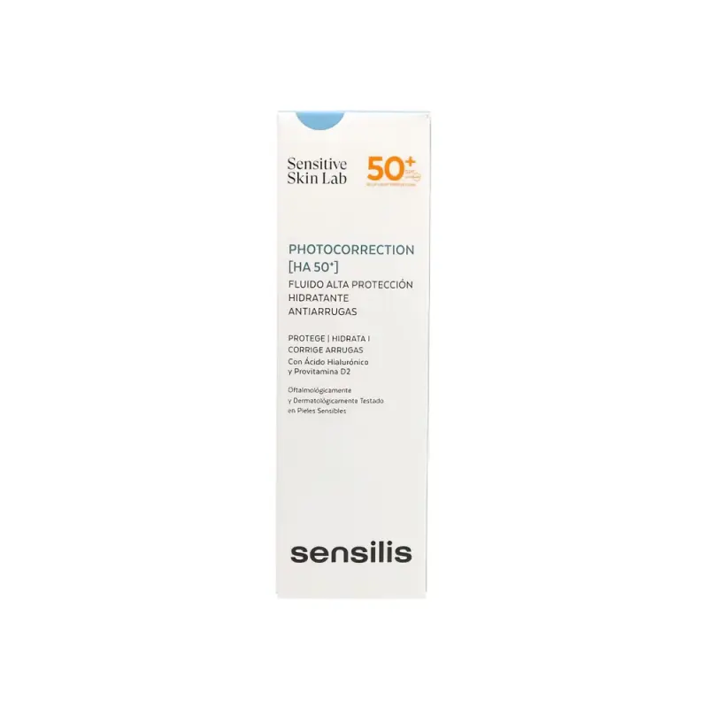 SENSILIS PHOTOCORRECTION [HA 50+] 50 ML NEW (увлажняющий флюид СПФ с гиалуроновой кислотой)