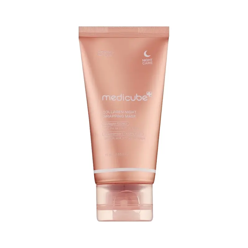 MEDICUBE МАСКА НОЧНАЯ ДЛЯ ЛИЦА COLLAGEN NIGHT WRAPPING MASK 75ML