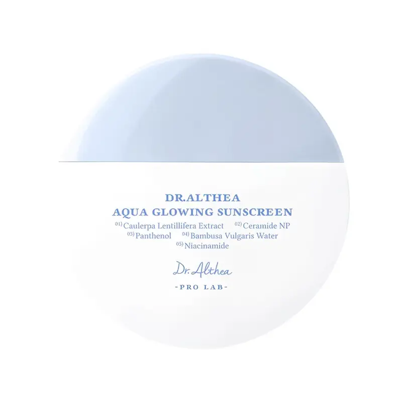 Dr.Althea Aqua Glowing Sunscreen Себорегулирующий солнцезащитный крем SPF50+ PA++++ 45 мл