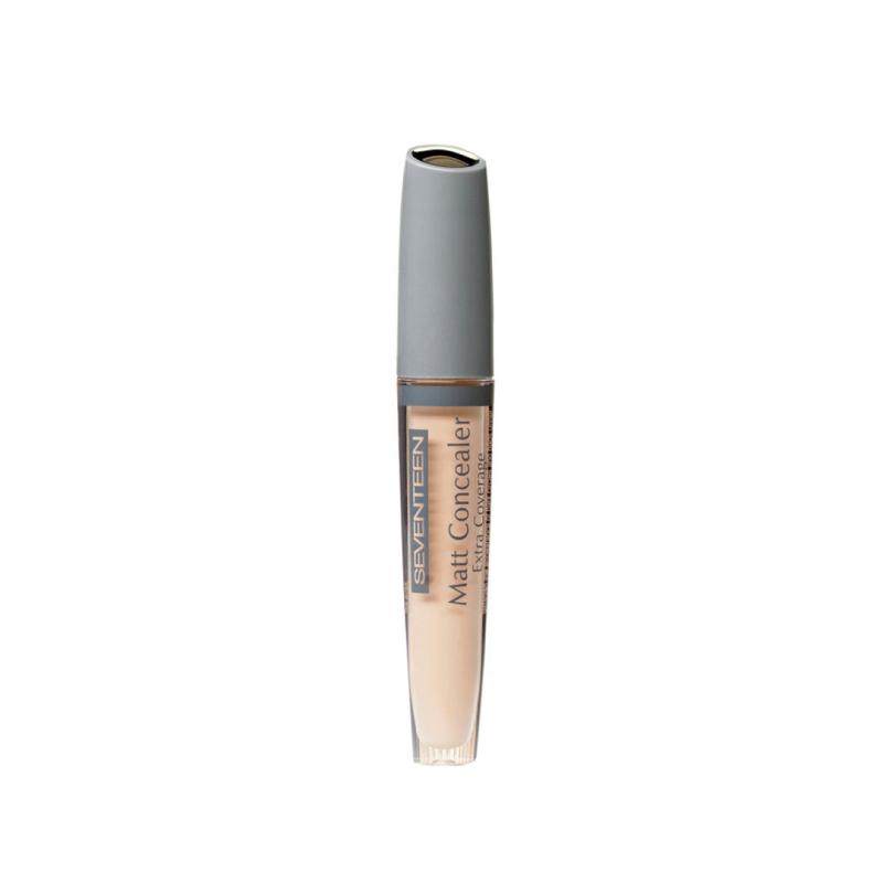 Seventeen Матовый жидкий консилер MATT CONCEALER EXTRA COVERAGE т.02 св.бежевый