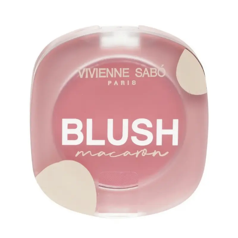 Vivienne Sabo Матовые румяна для лица Blush visage mat “Macaron”, тон: 03 4,1 г