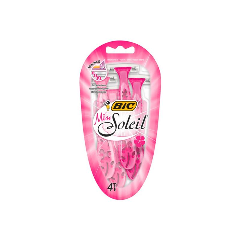 BIC Бритвенный станок MISS SOLEIL пачка 4 шт