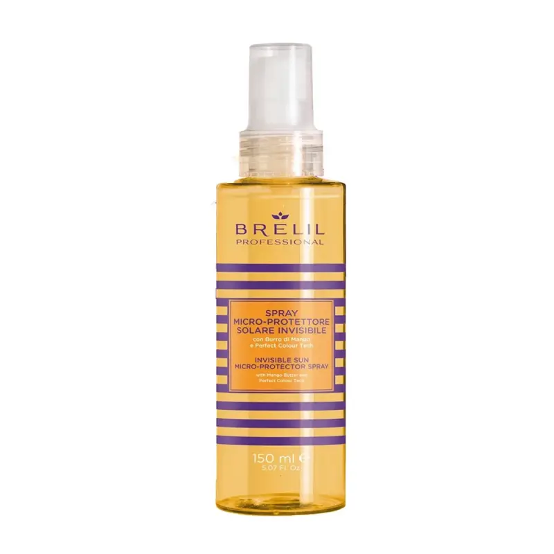 BRELIL Professional Bio Traitement Solaire Invisible Micro Protector Spray - Невидимый защитный спрей для волос, 150 мл