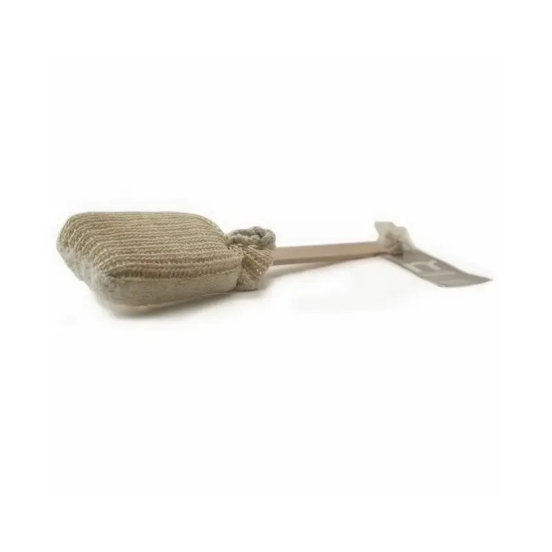 Martini SPA TONING BRUSH IN SISAL&COTTON Массажная щетка для ухода за спиной и телом из сизаля и хлопка