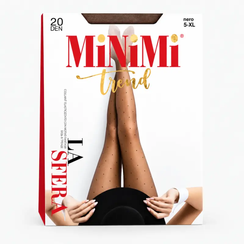 Колготки жен. Minimi LA SFERA 20 NERO