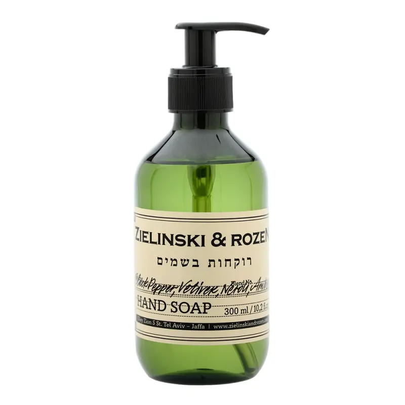 Zielinski & Rozen  Liquid soap Black pepper, amber, Neroli  Жидкое мыло Черный перец, Амбра, Нероли 300мл