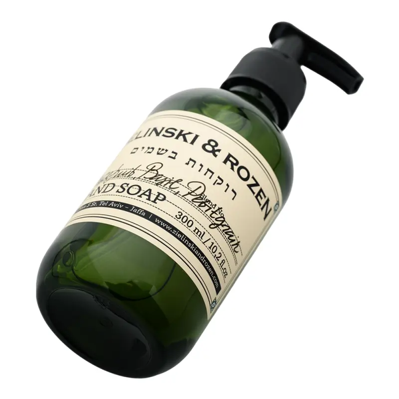 Zielinski & Rozen Liquid soap Grapefruit, Basil, Petitgrain Жидкое мыло Грейпфрут, Базилик, Петитгрейн (300мл)