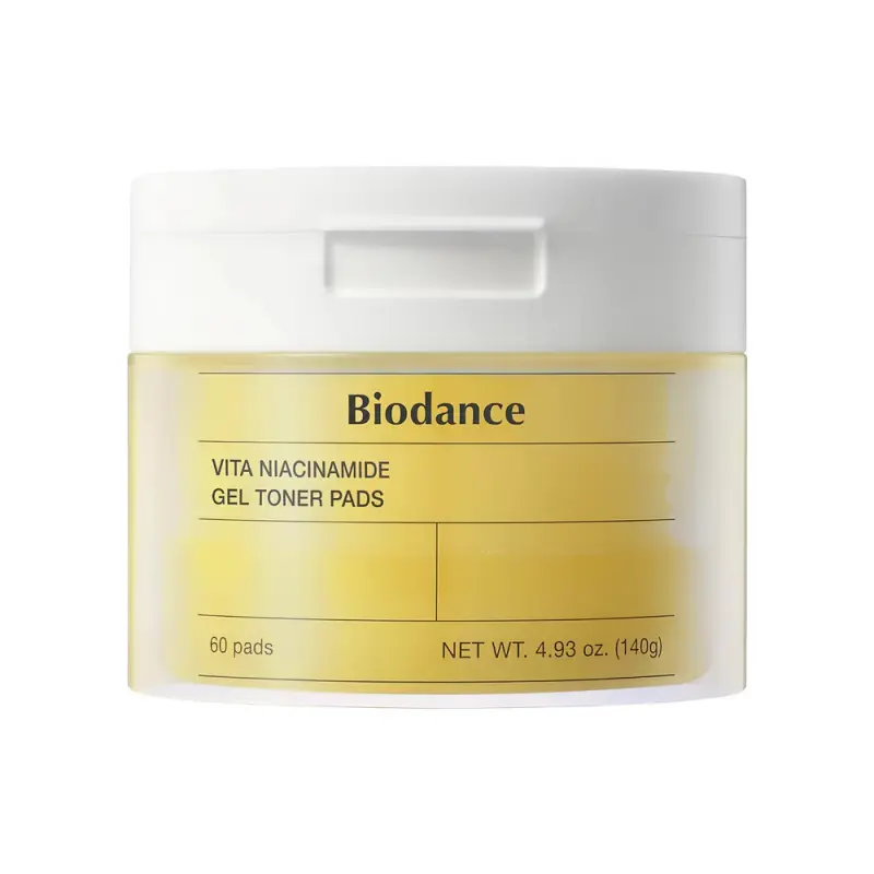 Biodance Vita Niacinamide Gel Toner Pads  тонер-пэды 60Pads