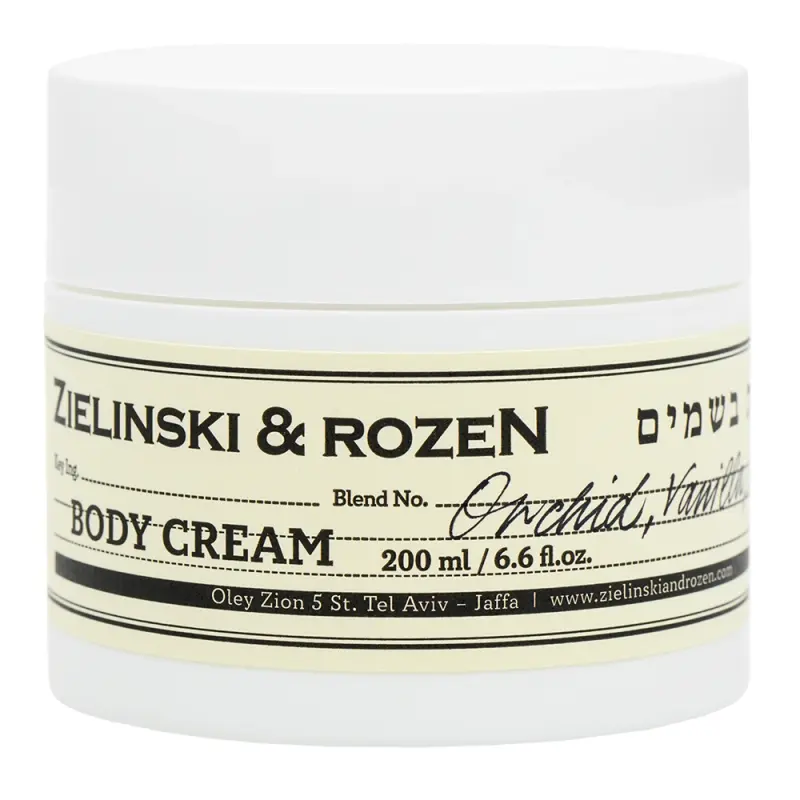Zielinski & Rozen  Body cream in a jar 179 Orchid, Vanilla, Amber   Крем для тела в банке 179 Орхидея, Ваниль, Амбра 200мл