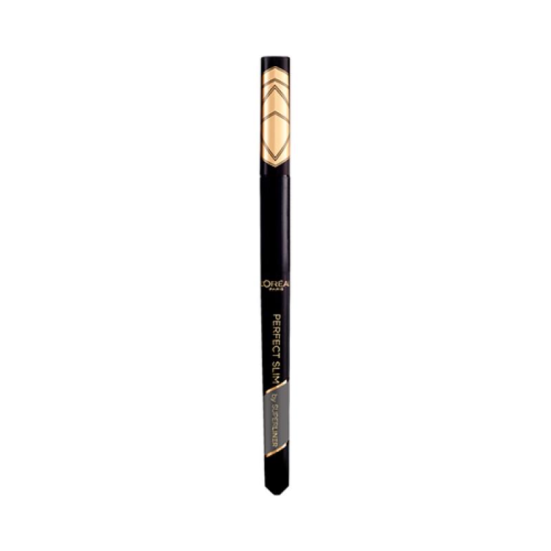 L'Oreal SUPER LINER Перфект слим Подводка для глаз   тон 02, серый