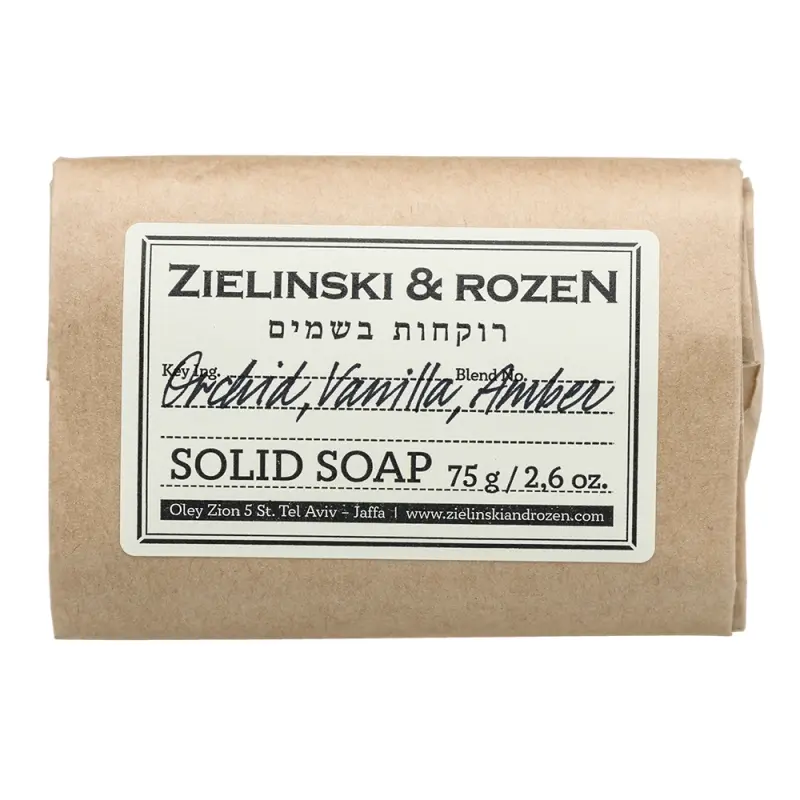 Zielinski & Rozen  Solid soap 179 Orchid, Vanilla, Amber  Твердое мыло 179 Орхидея, Ваниль, Амбра 75гр