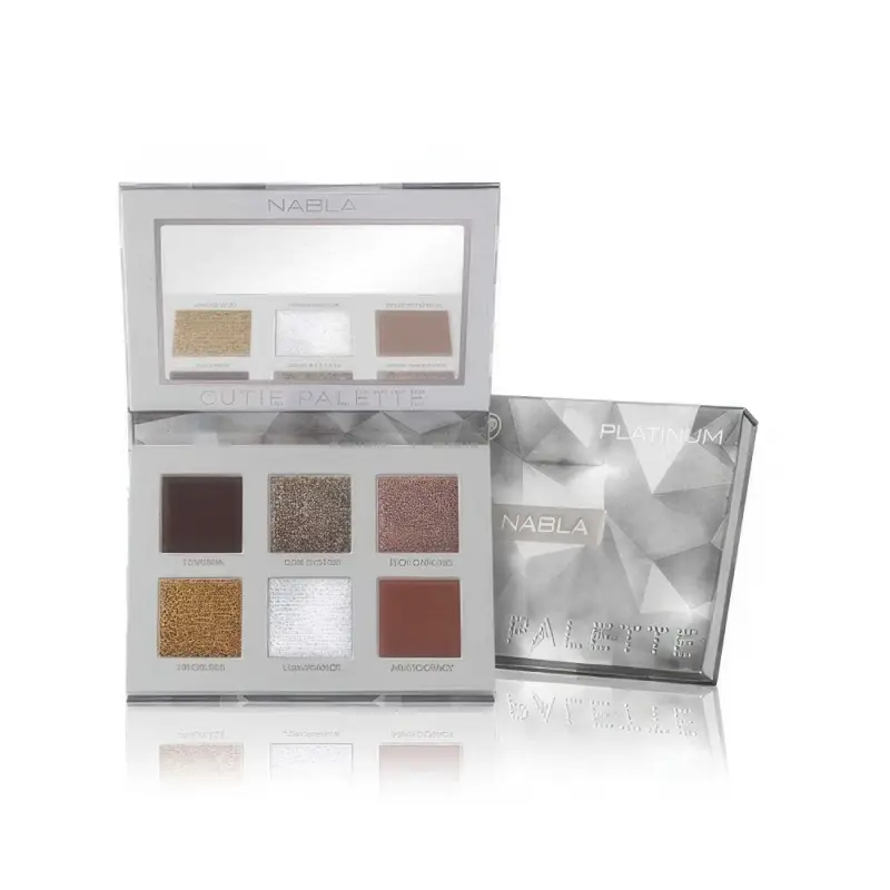 Nabla Cutie Palette - Platinum Палитра теней для век «Cutie» 8г