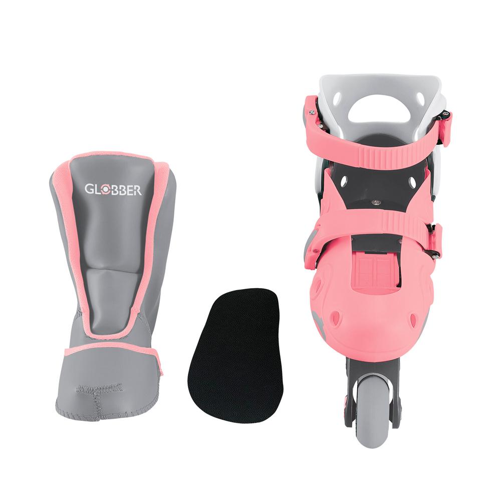 Обучающие ролики 2в1 GLOBBER PASTEL PINK 30-33