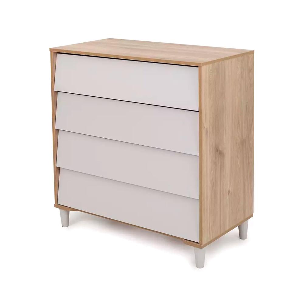 Комод RANT Bergen Crystal Beige 4 ящика артикул 105 84см