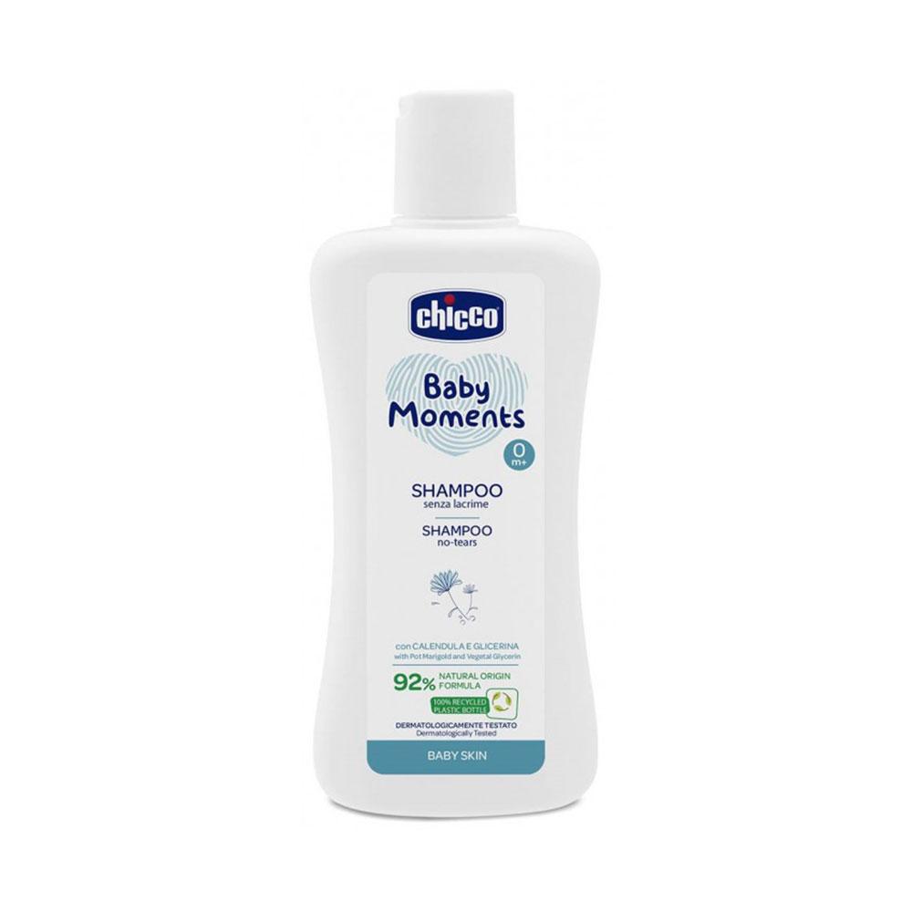Шампунь без слез Chicco Baby Moments 0м+ 200 мл
